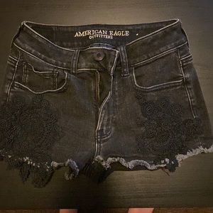 American Eagle Hi-Rise Shortie Super Stretch